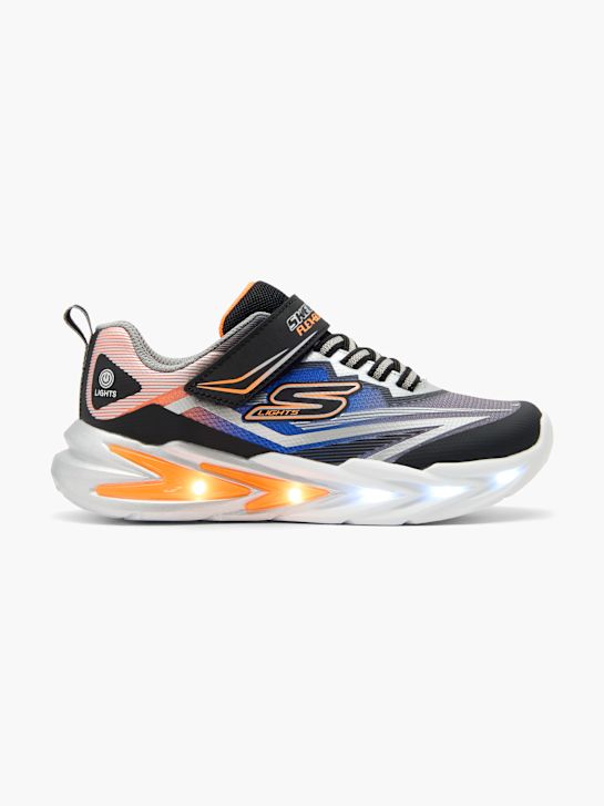 skechers flex-brilho ultra treinador cinza deichmann