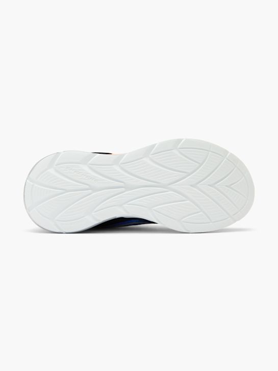 skechers flex-brilho ultra treinador cinza deichmann