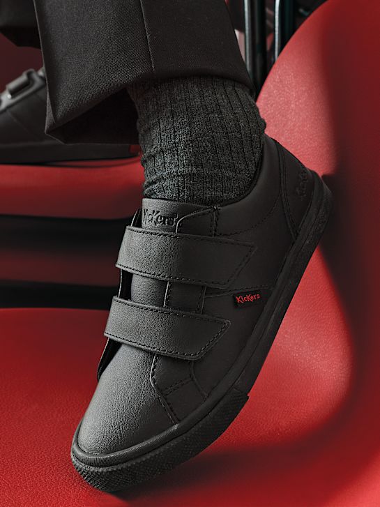 kickers escola sapato treinador preto deichmann