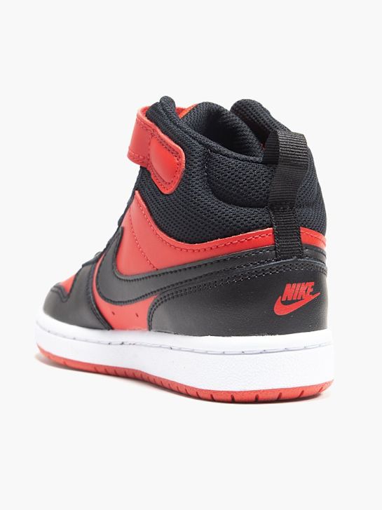 nike court borough mÉdio 2 alto treinador de topo vermelho deichmann