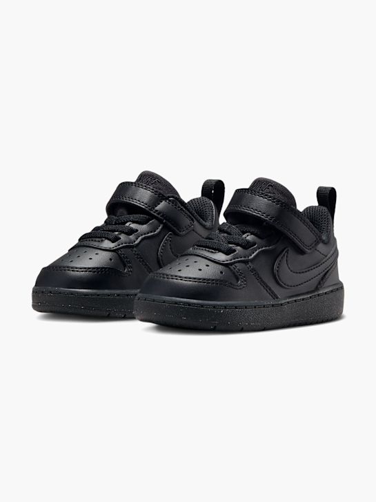 nike court bairro de baixa recraft treinador preto deichmann