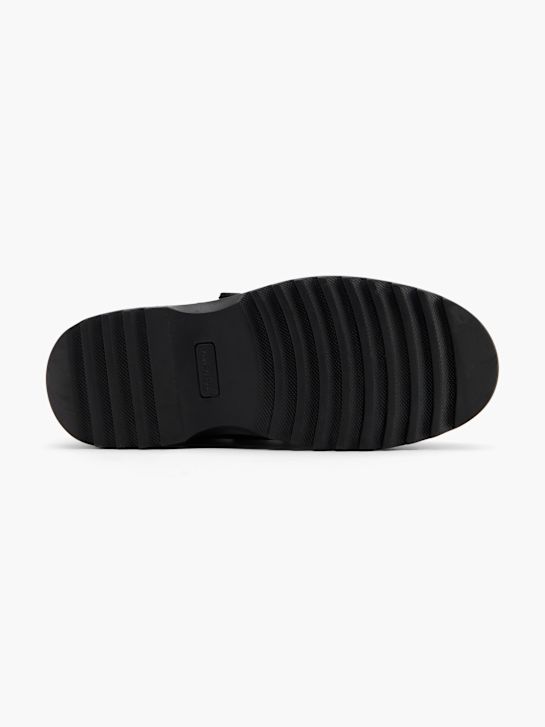 hush puppies escola sapato baixo sapato preto deichmann