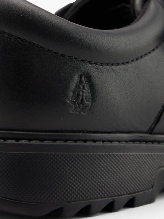 hush puppies escola sapato baixo sapato preto deichmann