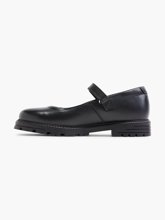hush puppies escola sapato baixo sapato preto deichmann