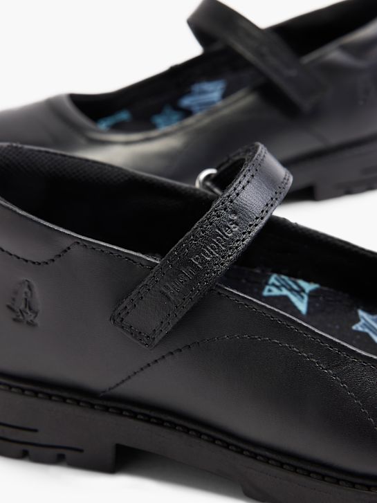 hush puppies escola sapato baixo sapato preto deichmann