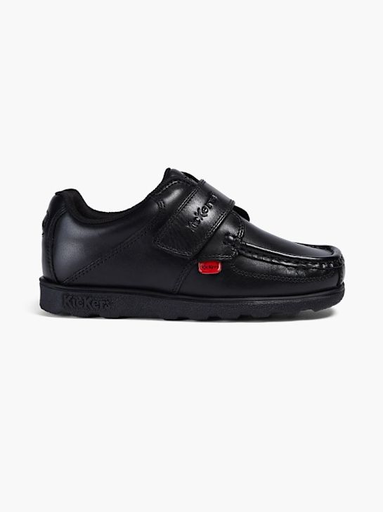 kickers escola sapato baixo sapato preto deichmann