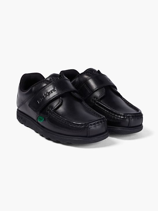 kickers escola sapato baixo sapato preto deichmann