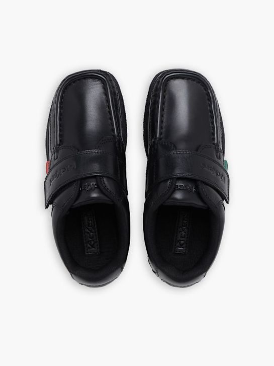 kickers escola sapato baixo sapato preto deichmann