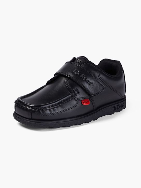 kickers escola sapato baixo sapato preto deichmann