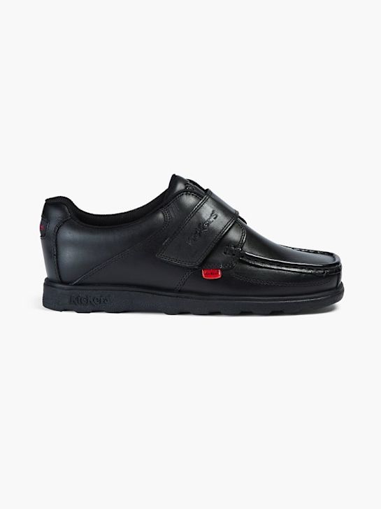 kickers escola sapato baixo sapato preto deichmann