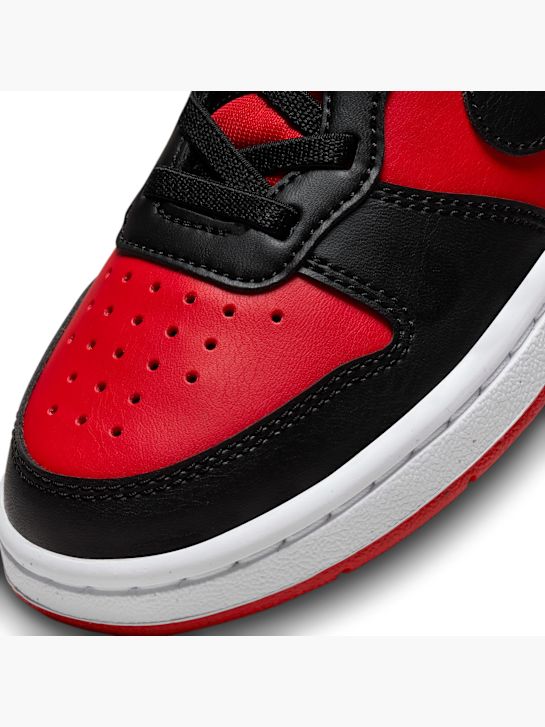 nike court bairro de baixa recraft treinador vermelho deichmann