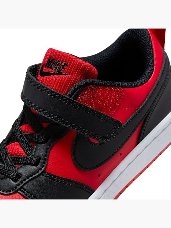 nike court bairro de baixa recraft treinador vermelho deichmann