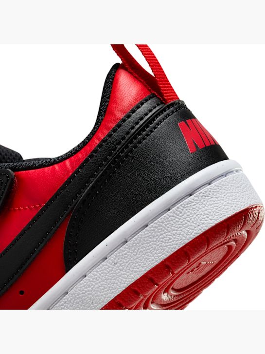 nike court bairro de baixa recraft treinador vermelho deichmann