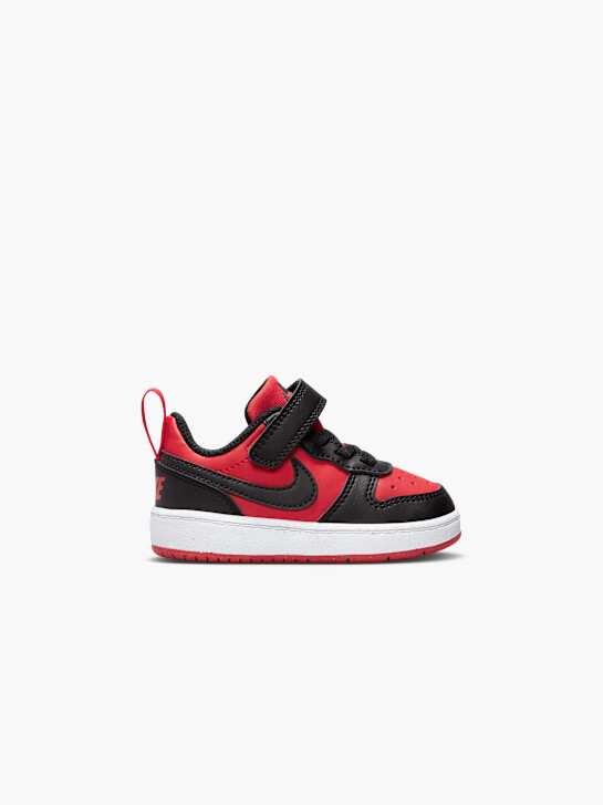nike court bairro de baixa recraft treinador vermelho deichmann
