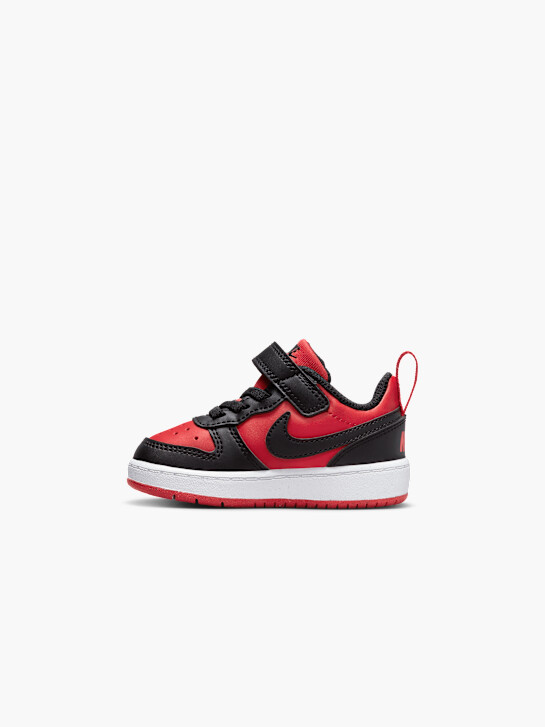 nike court bairro de baixa recraft treinador vermelho deichmann
