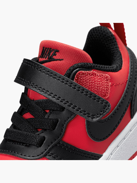 nike court bairro de baixa recraft treinador vermelho deichmann