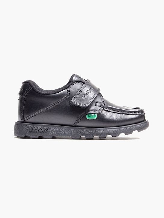 kickers escola sapato baixo sapato preto deichmann