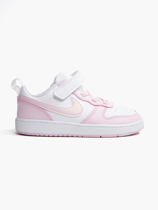 nike court bairro de baixa recraft treinador cor-de-rosa deichmann
