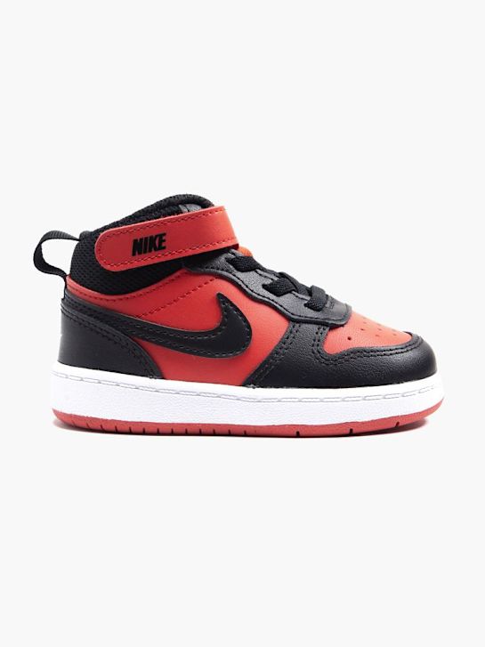 nike court borough mÉdio 2 alto treinador de topo vermelho deichmann