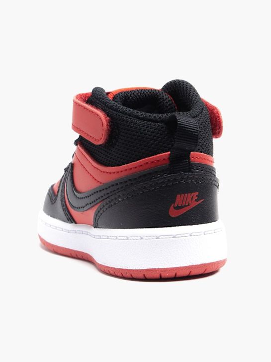 nike court borough mÉdio 2 alto treinador de topo vermelho deichmann