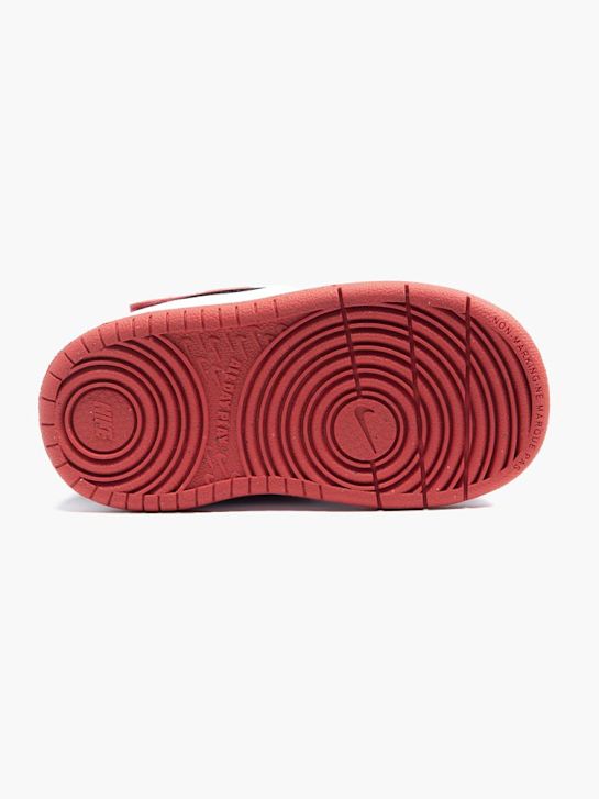 nike court borough mÉdio 2 alto treinador de topo vermelho deichmann