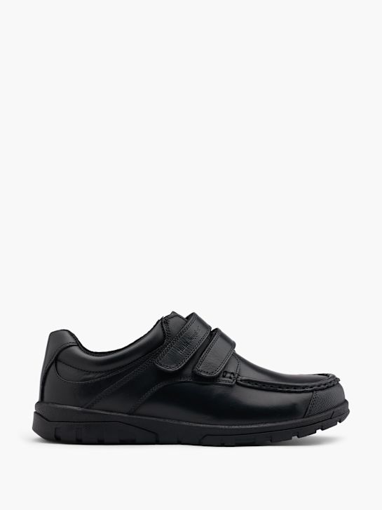 hush puppies escola sapato baixo sapato preto deichmann