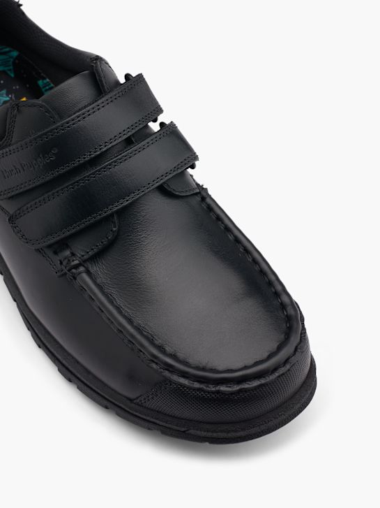 hush puppies escola sapato baixo sapato preto deichmann