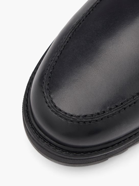 hush puppies escola sapato baixo sapato preto deichmann