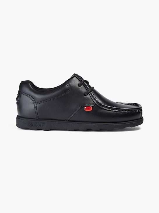 kickers escola sapato baixo sapato preto deichmann