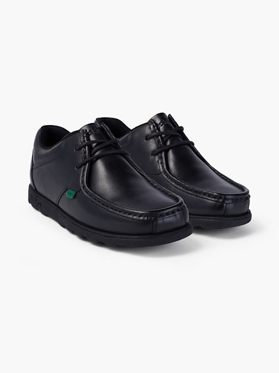 kickers escola sapato baixo sapato preto deichmann