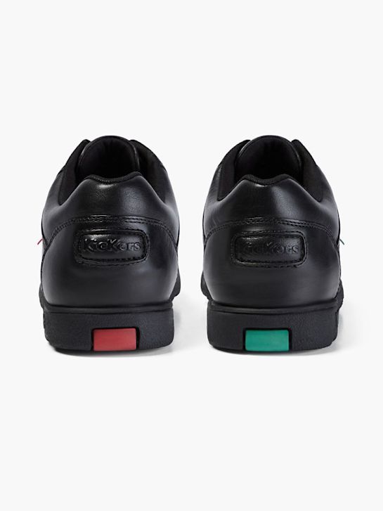 kickers escola sapato baixo sapato preto deichmann