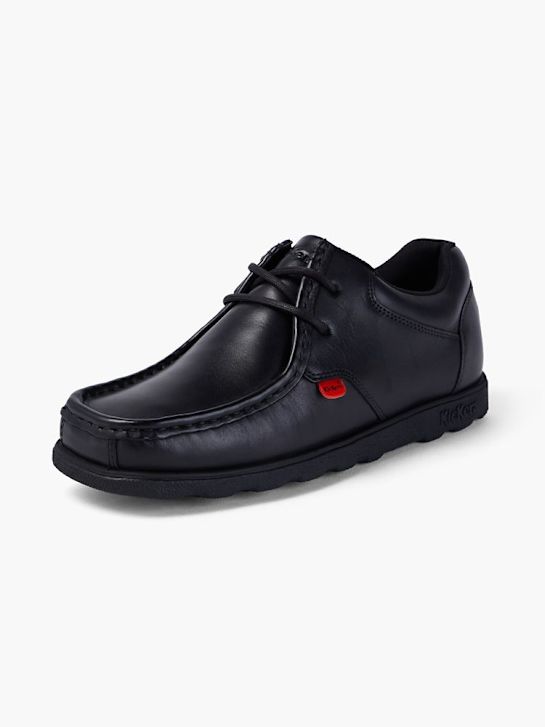 kickers escola sapato baixo sapato preto deichmann