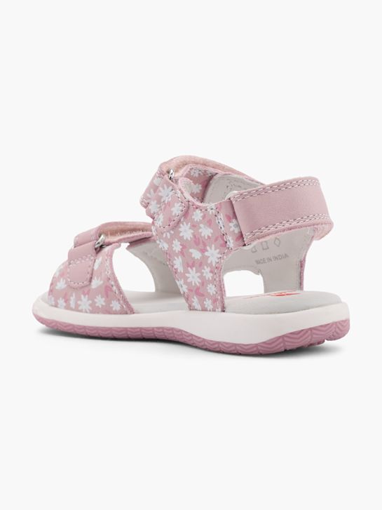 elefanten nika sandália cor-de-rosa deichmann