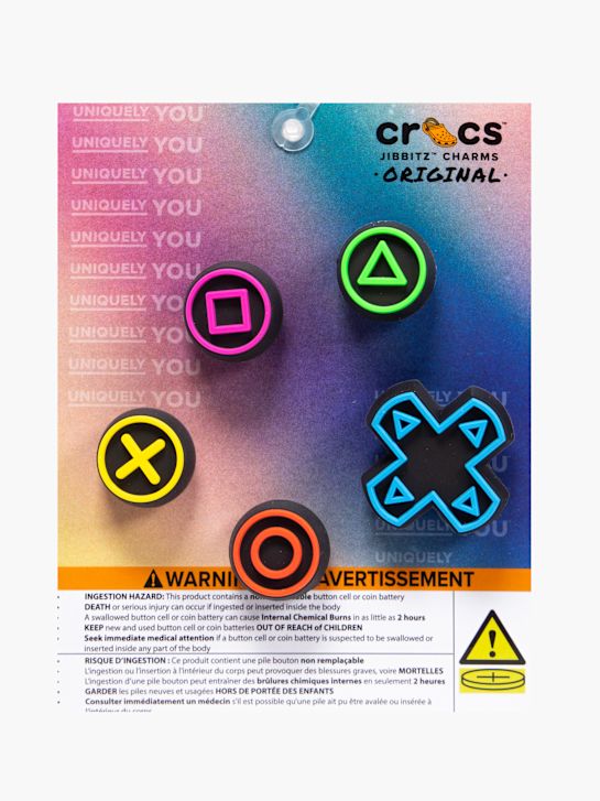 crocs jibbitz sapata de acessórios multicolor deichmann