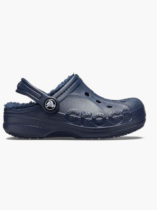 crocs baya forrado clog azul deichmann