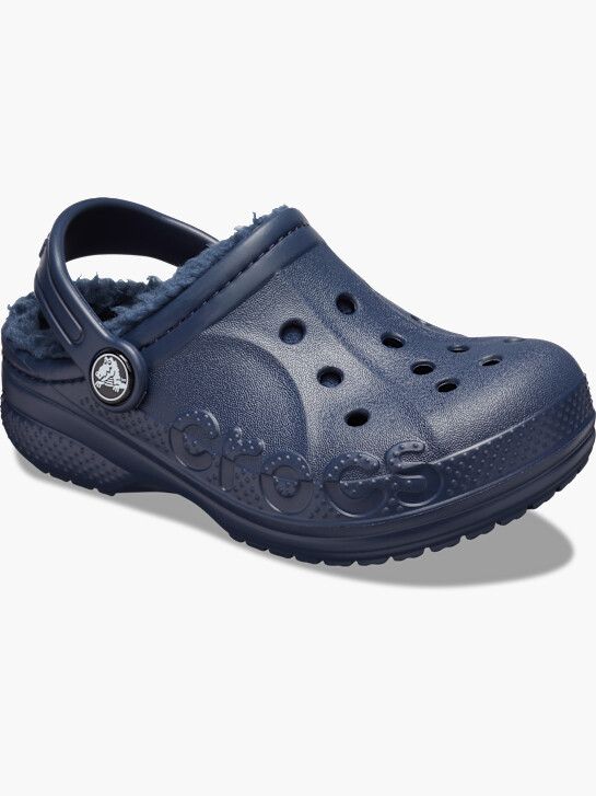crocs baya forrado clog azul deichmann