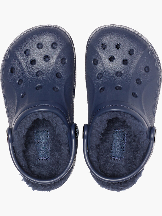 crocs baya forrado clog azul deichmann