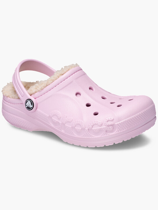 crocs baya forrado k entupir cor-de-rosa deichmann