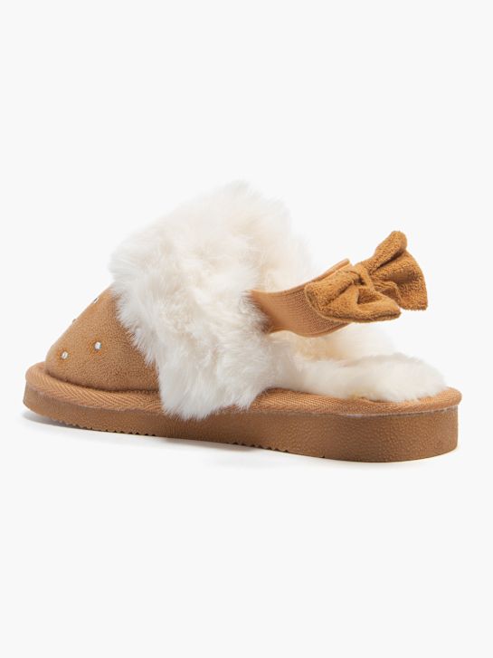 casa mia fechado atrás chinelo marrom deichmann