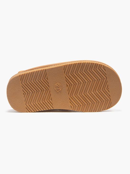 casa mia fechado atrás chinelo marrom deichmann