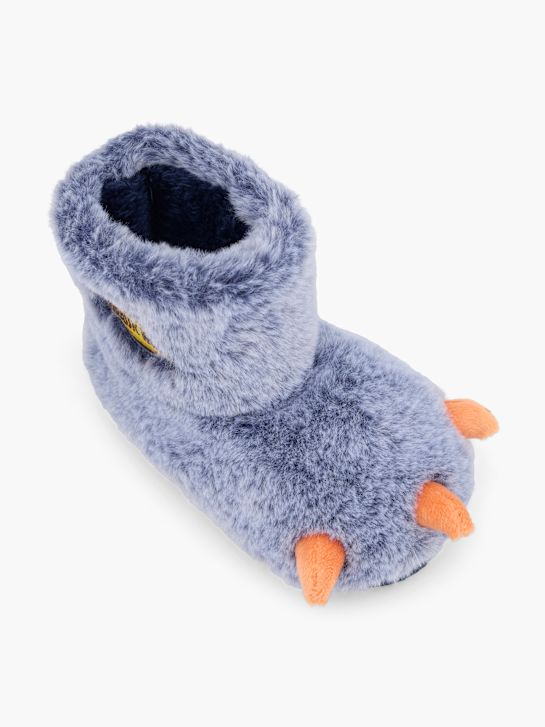 jurassic mundo de pelúcia chinelo azul deichmann