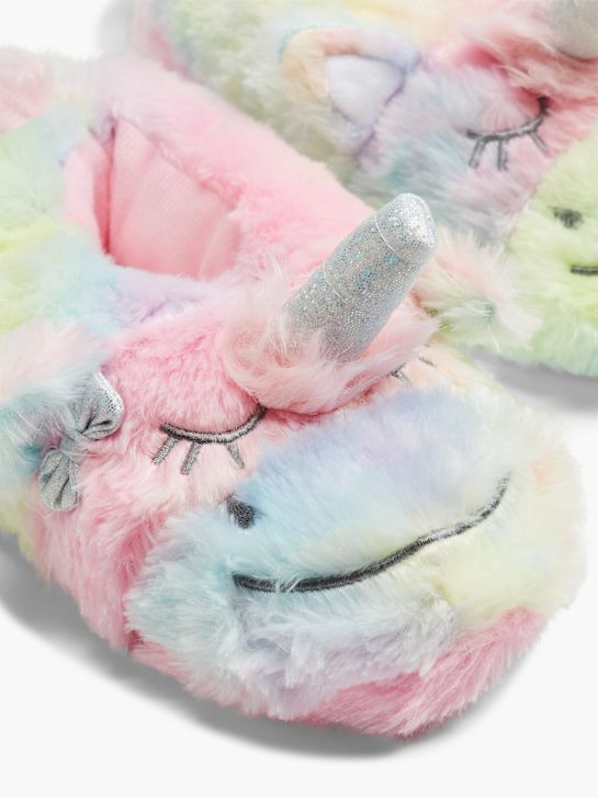 cupcake de alta costura de pelúcia chinelo multicolor deichmann