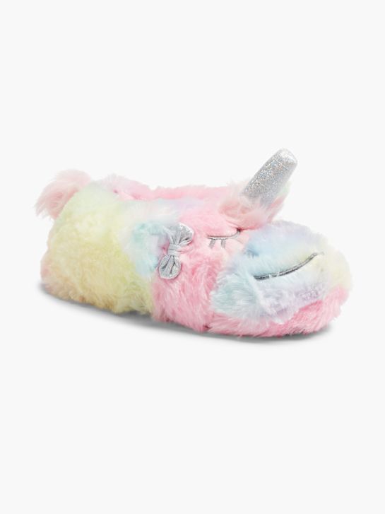 cupcake de alta costura de pelúcia chinelo multicolor deichmann