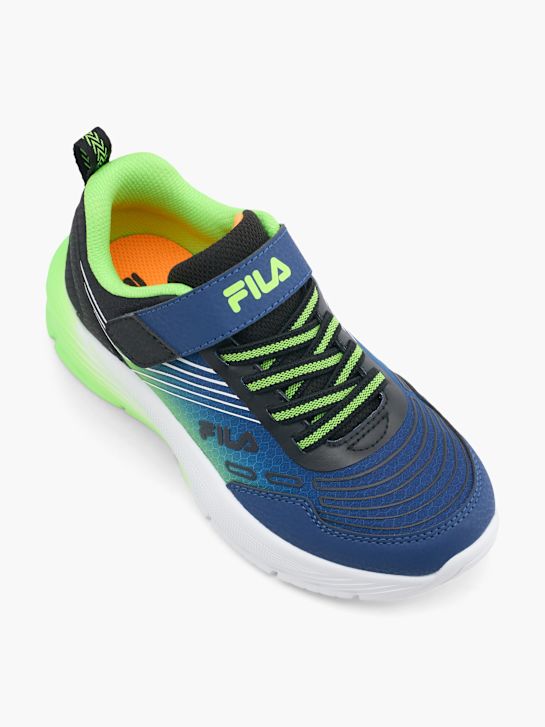 treinamento da fila de sapato azul deichmann