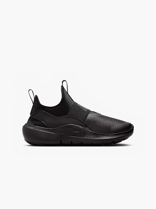 nike flex 4 corredor de slip-on treinador preto deichmann