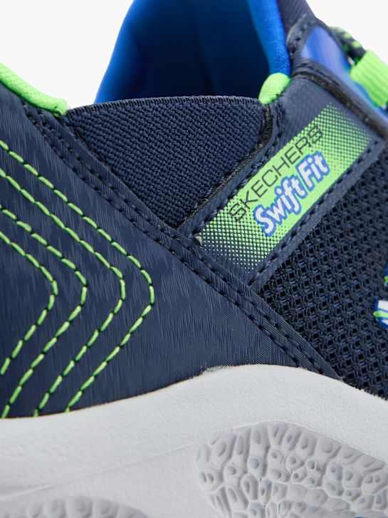 skechers cratera luzes treinador azul deichmann