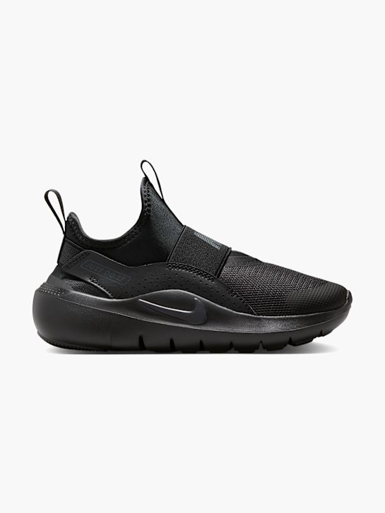 nike flex runner 4 ps slip-on treinador preto deichmann