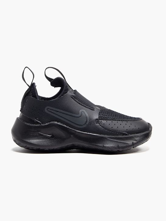 nike flex corredor 3 slip-on treinador preto deichmann