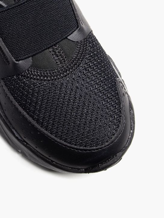 nike flex corredor 3 slip-on treinador preto deichmann