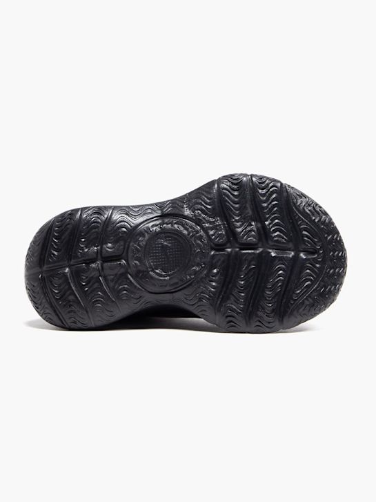 nike flex corredor 3 slip-on treinador preto deichmann